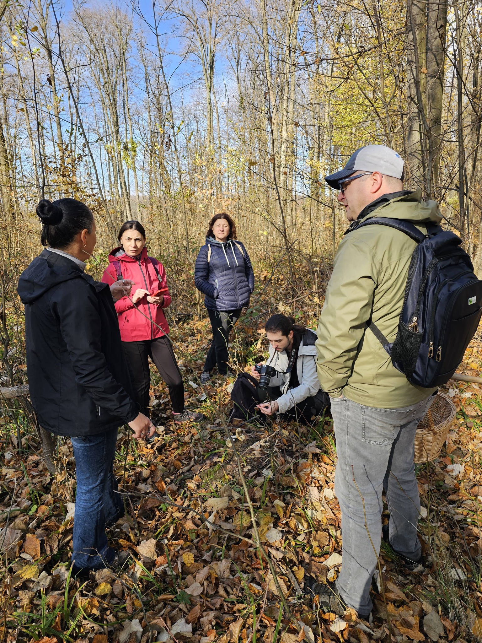 Activitate de teren – Monitorizarea diversității fungice în masivul păduros Bârnova-Repedea, Iași