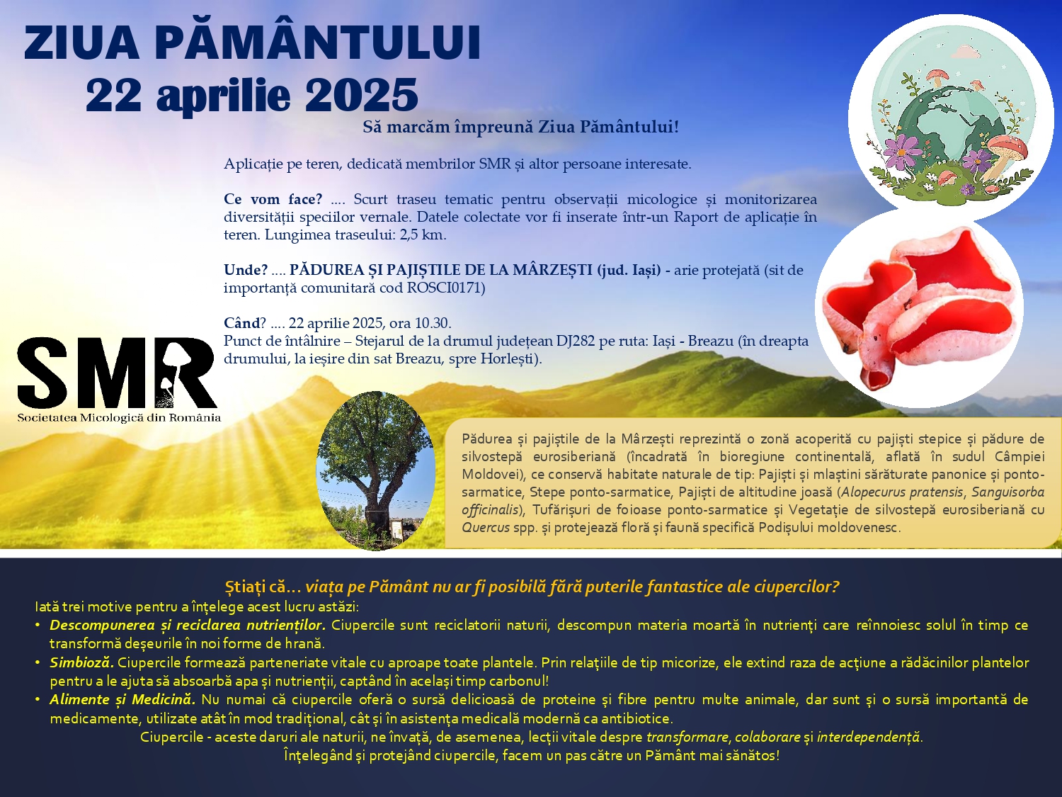 Să marcăm împreună Ziua Pământului!